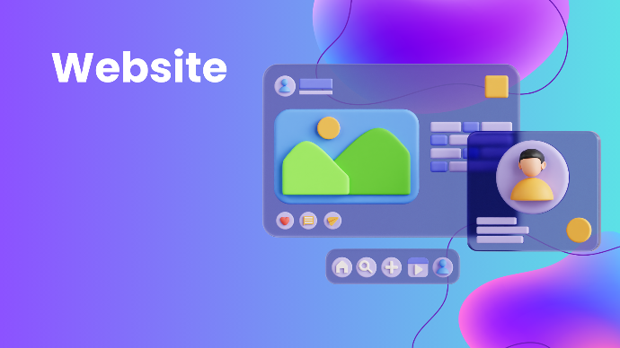 Create stunning Websites with AI or our library of templates.